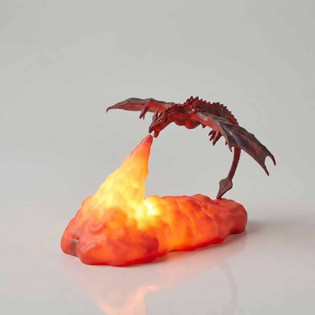 Fire Dragon 3D Night Light with LED Glow