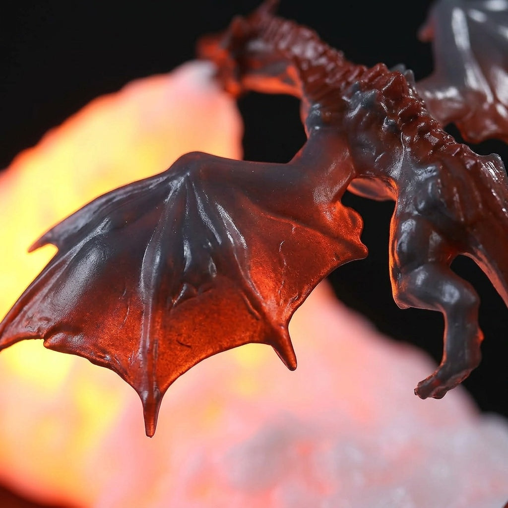 Fire Dragon 3D Night Light with LED Glow