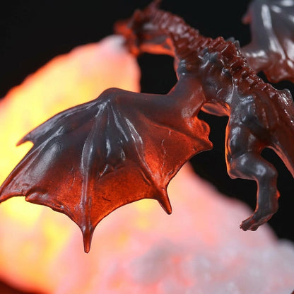 Fire Dragon 3D Night Light with LED Glow